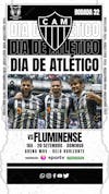 Flyer esportivo campeonato brasileiro 2024 dia de atlético mg