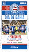 Flyer esportivo campeonato brasileiro 2024 dia de bahia