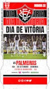 Flyer esportivo campeonato brasileiro 2024 dia de vitória