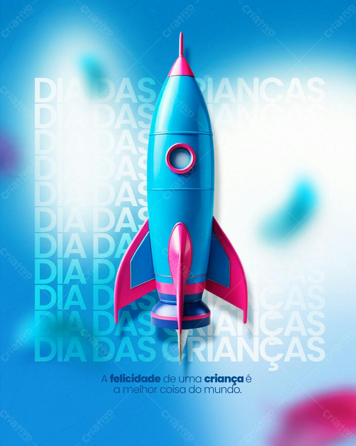 Flyer Dia das Crianças PSD Editável