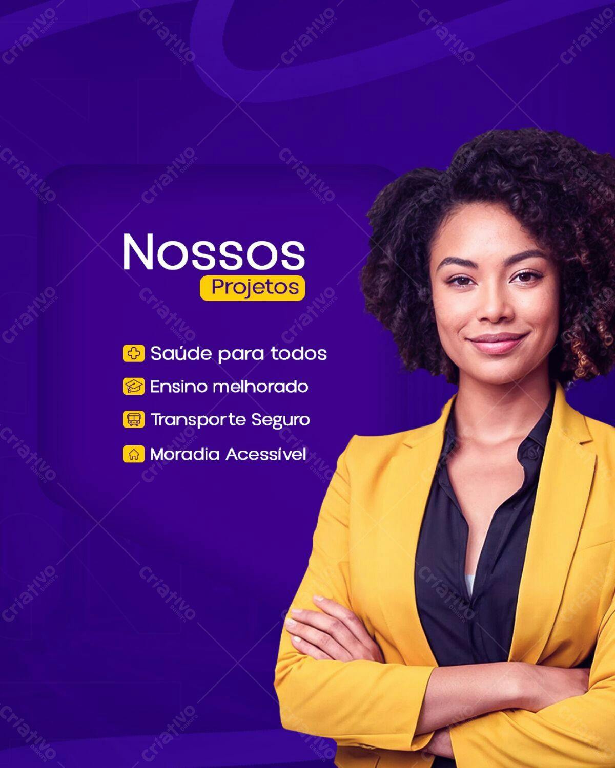 Postagem para Redes Sociais PSD Editável