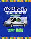 Campanha política gabinete itinerante