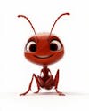 Baby smiling ant 3d model