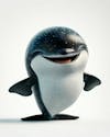 Cute 3d whale image