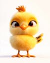 Cute baby chicken image