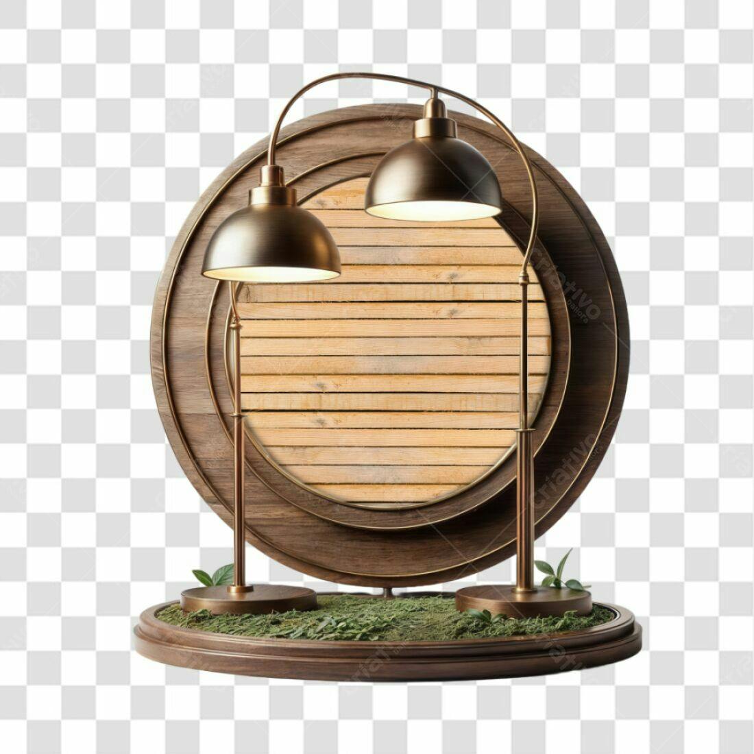 Moldura PNG com fundo transparente para decoração