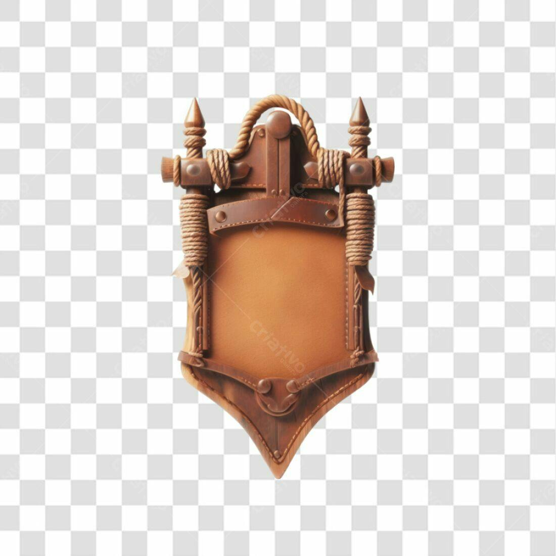 Moldura PNG com fundo transparente estilo náutico
