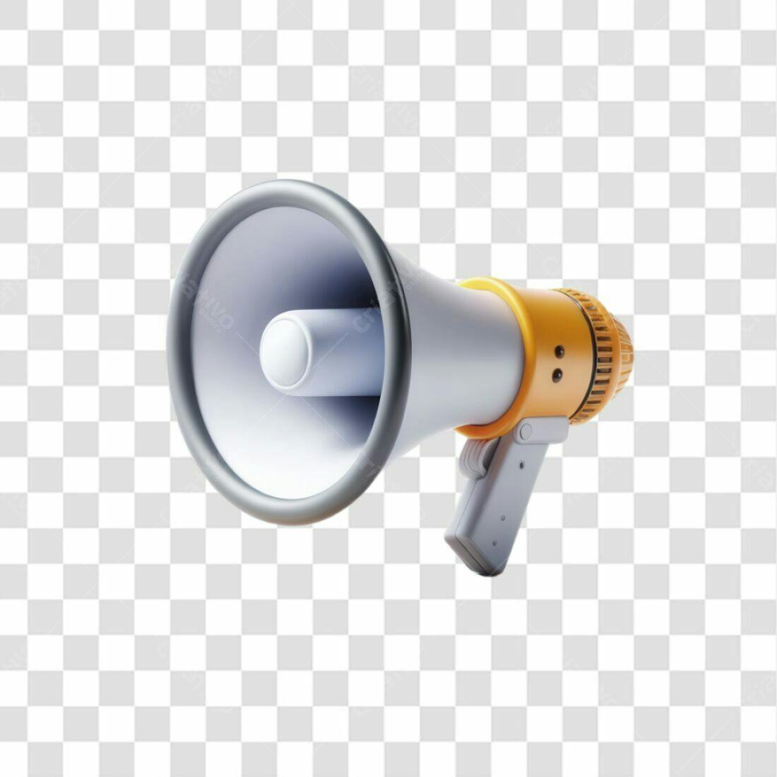 Icone Megaphone PNG com fundo transparente
