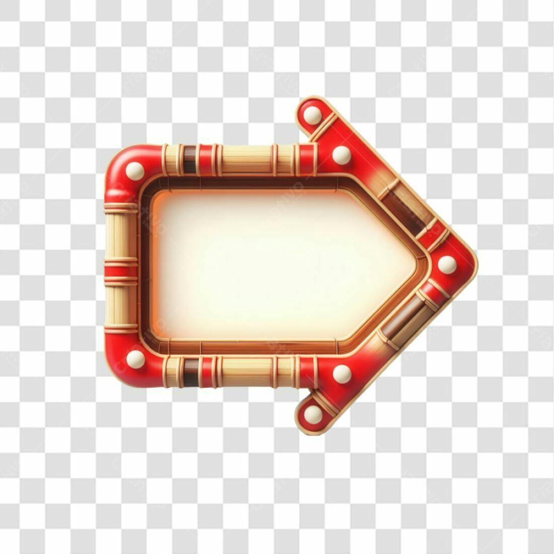 Icone Seta Retro Vermelho e Bege PNG com fundo transparente