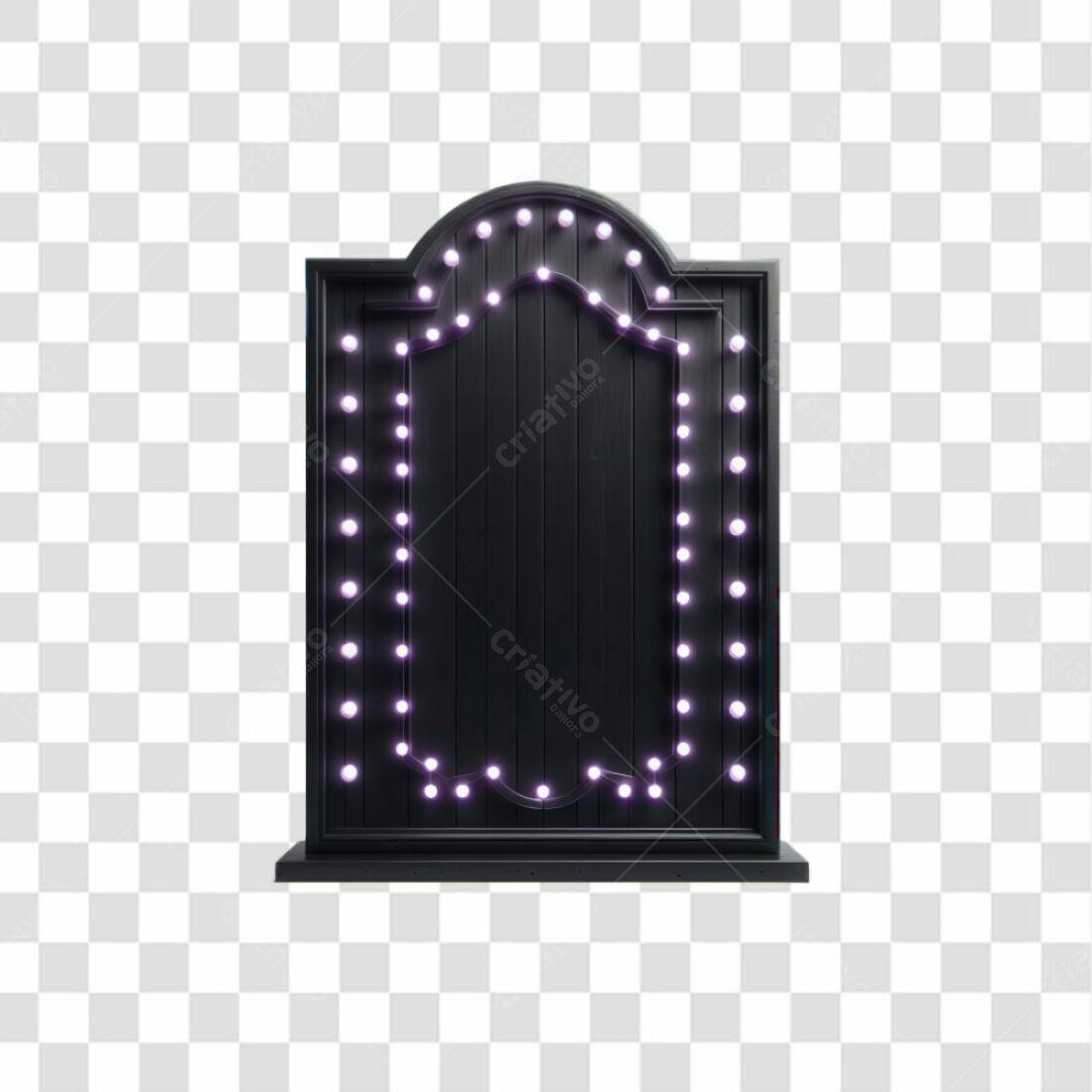 Moldura de Luz PNG com fundo transparente