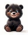 Cute 3d bear image