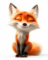 Image, of, a, cute, 3d, fox