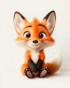 Image, of, a, cute, 3d, fox