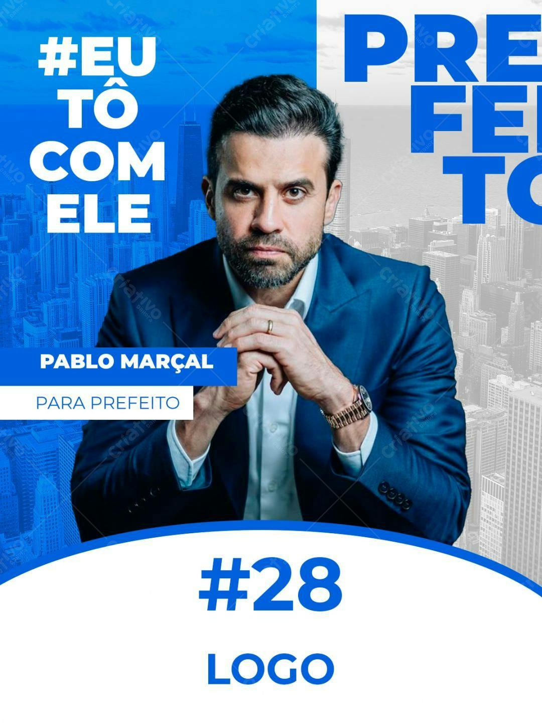 Flyer de Campanha Política PSD Editável