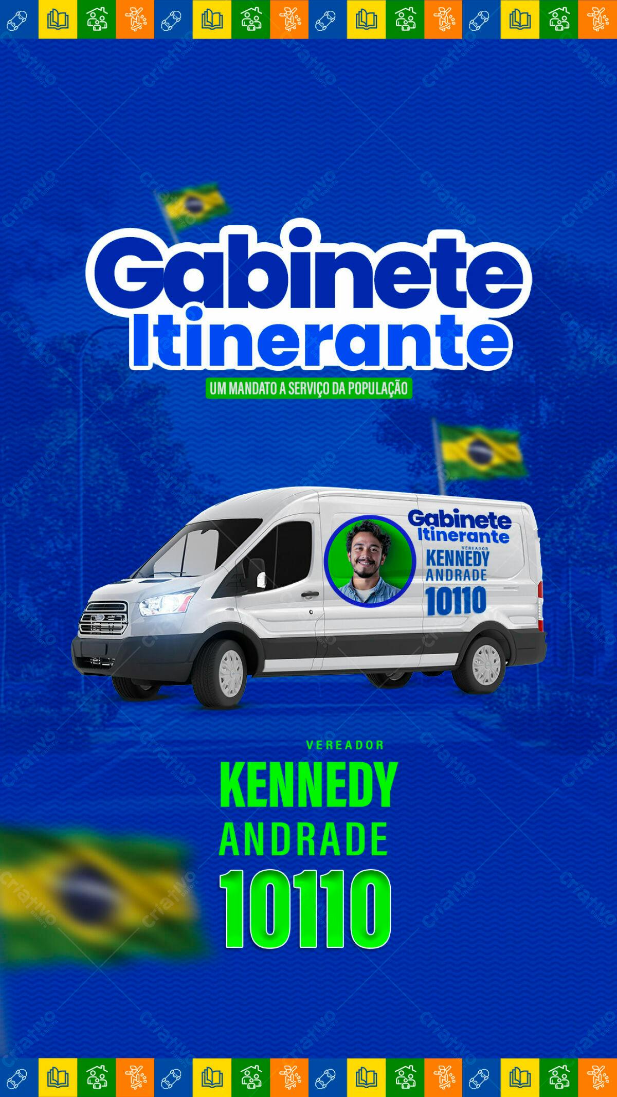 Flyer para Campanha Política PSD Editável