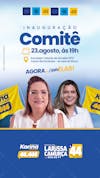 Inauguração do comitê agora é com elas