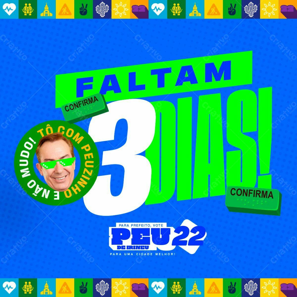 Flyer Eleições 2022 PSD Editável