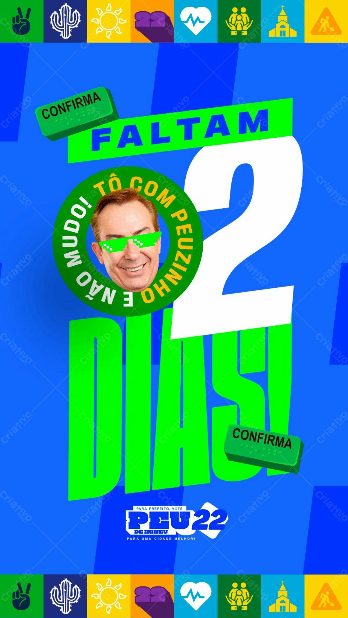 Flyer Campanha Política PSD Editável