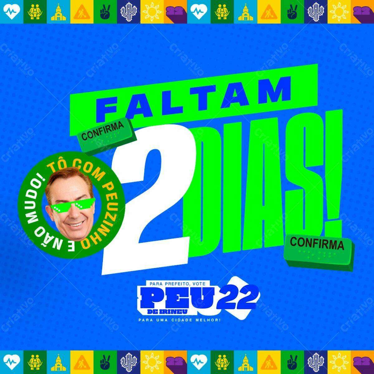 Flyer Campanha Política PSD Editável