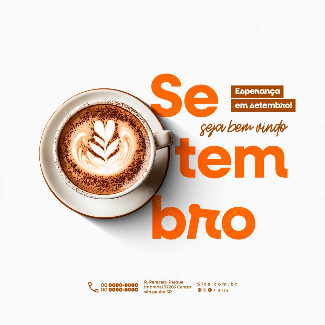 Flyer Setembro PSD Editável