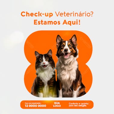 Petshop check up veterinário