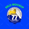 Selo de campanha policita mockup