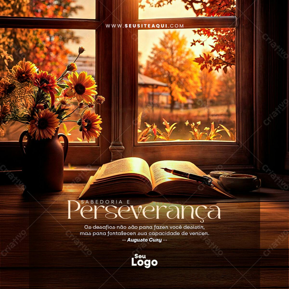 Post para Instagram Inspiracional PSD Editável