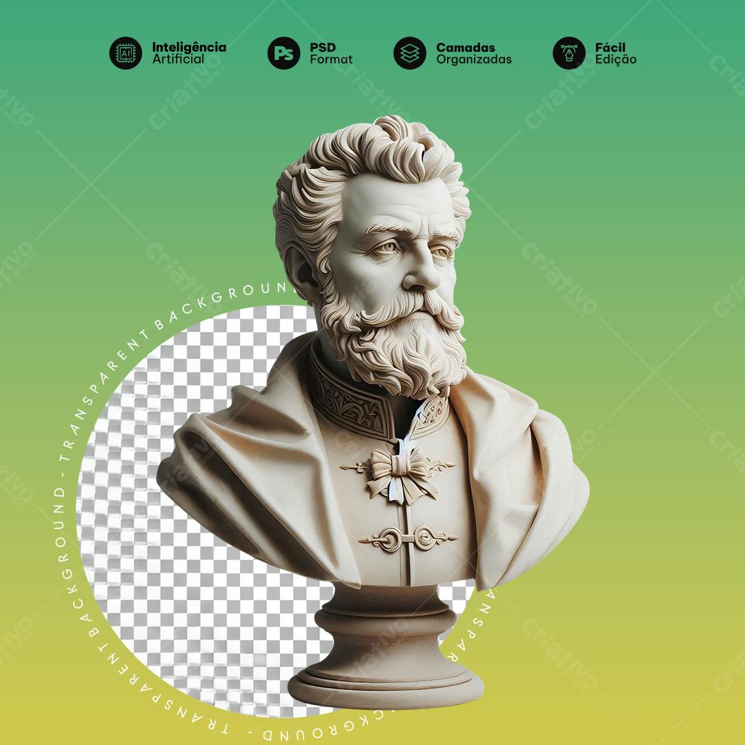 Icone busto homem PNG com fundo transparente