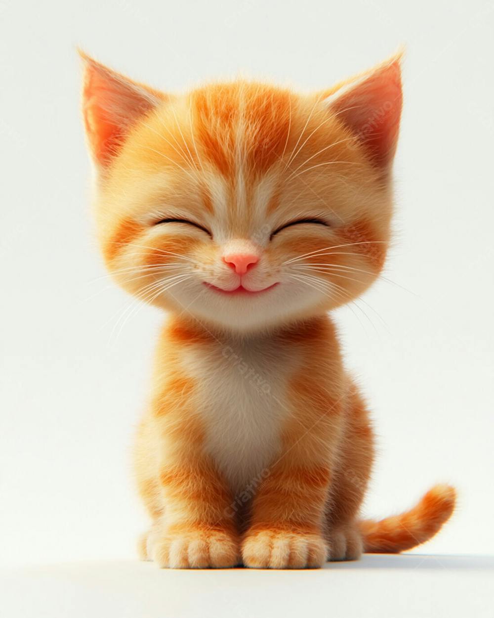 Imagem De Um Gatinho Pequeno Fofinho