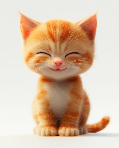 Imagem De Um Gatinho Pequeno Fofinho