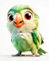 Image, of, a, baby parrot