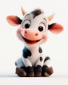 Cow image with spots