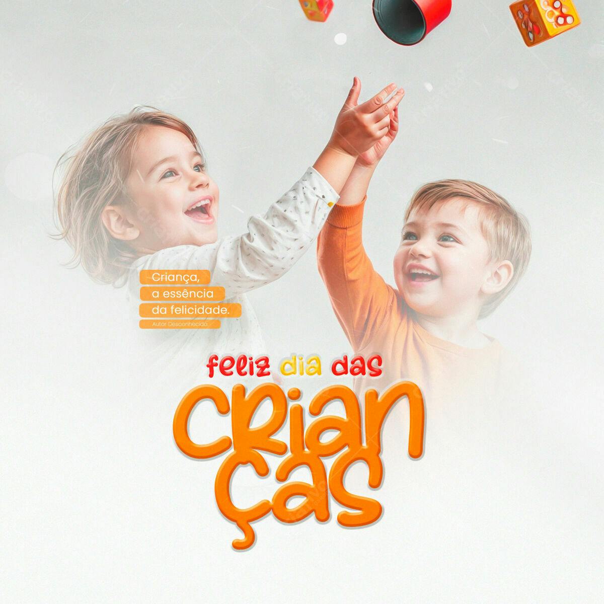 Postagem Dia das Crianças PSD Editável