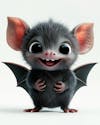 Image, of, a, bat, cartoon, character.