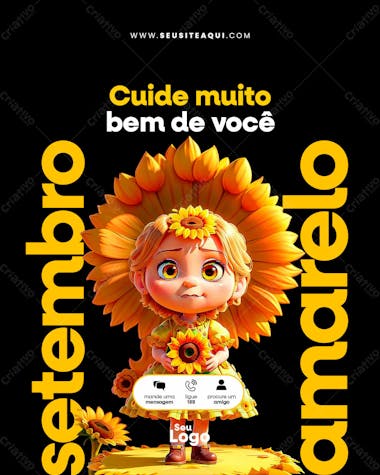 Feed vertical setembro amarelo 2024 03