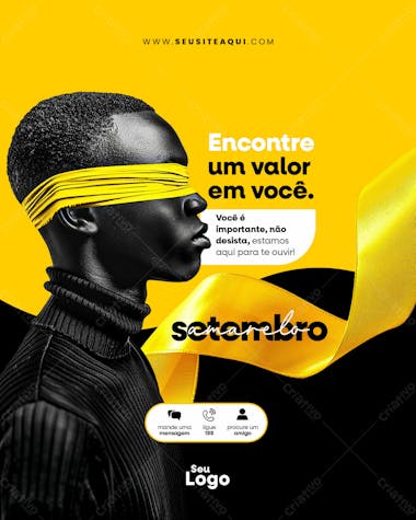 Feed vertical setembro amarelo 2024 09