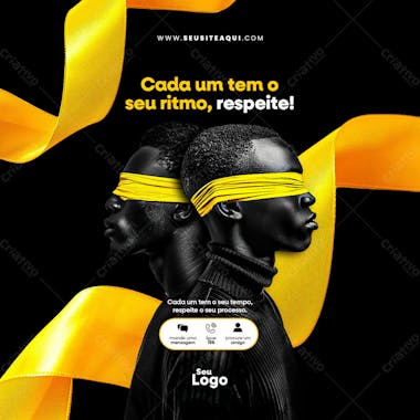 Feed quadrado setembro amarelo 2024 10