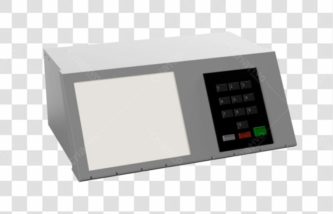 Icone Eleitoral Urna Eletrônica PNG com fundo transparente