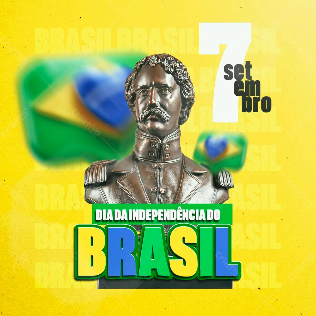PSD para o Dia da Independência do Brasil
