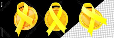 Pack Socialmedia Fita Setembro Amarelo 3D 