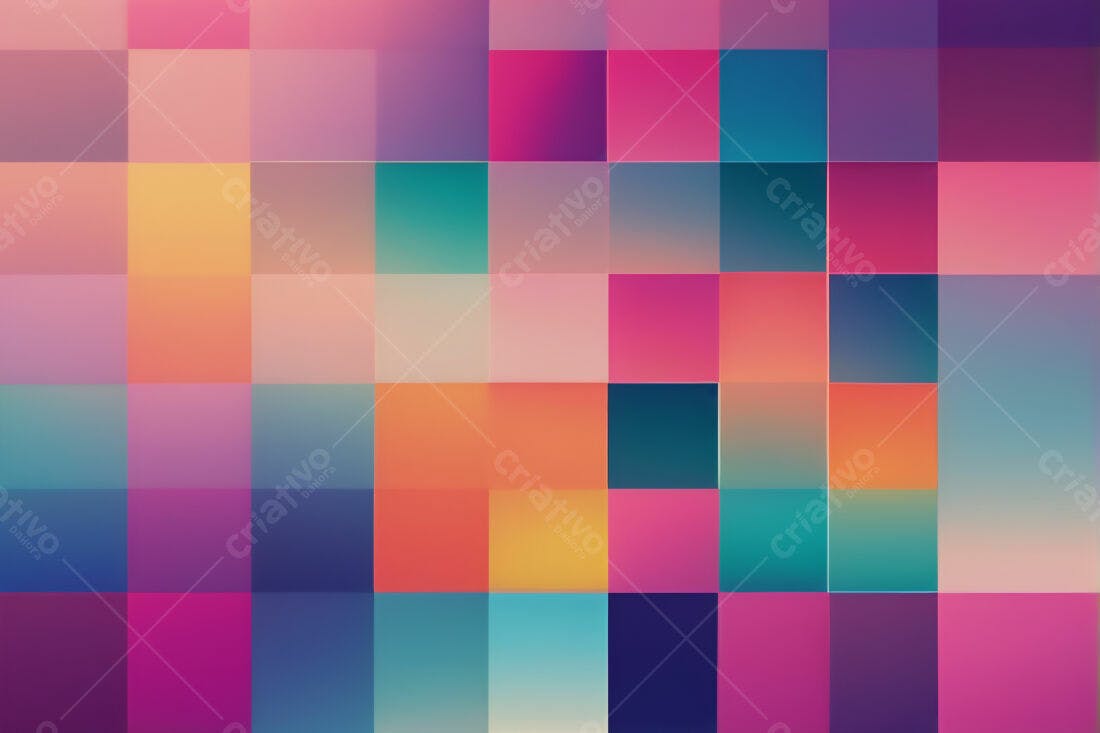 Quadros abstratos tons pastéis e vibrantes