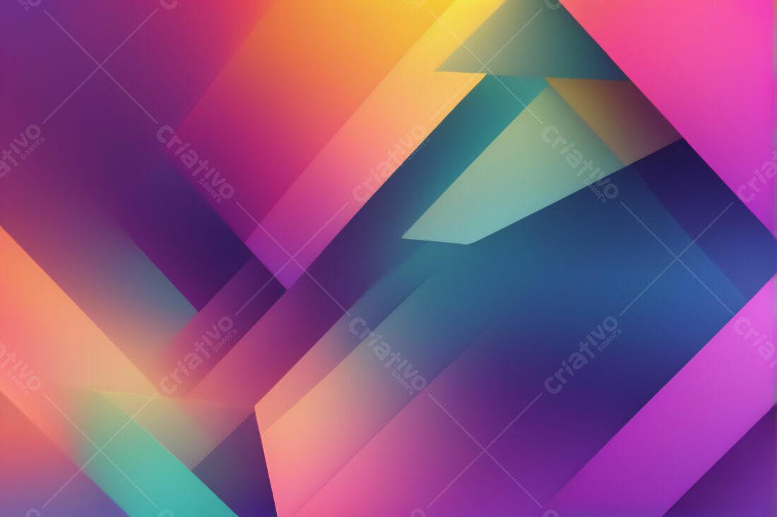Abstract Background Formas Geométricas Coloridas