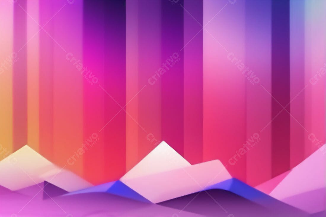 Abstrato geométrico rosa e roxo