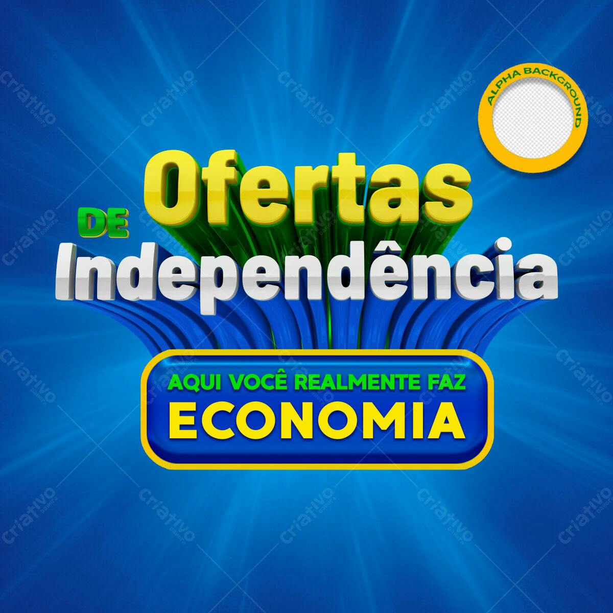 Banner Sete de Setembro PSD Editável