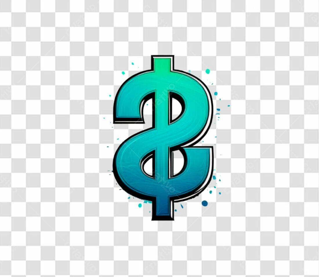 Ícone Dólar PNG com fundo transparente