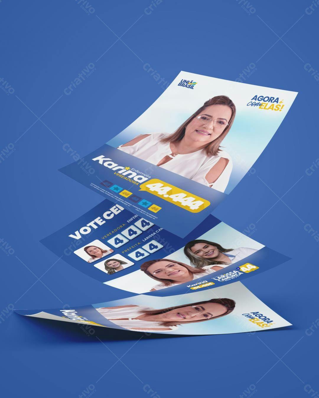 Flyer de Campanha Política PSD Editável