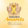 Setembro amarelo dê voz ao que você sente