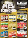 Economy month pamphlet with 3d seal feed