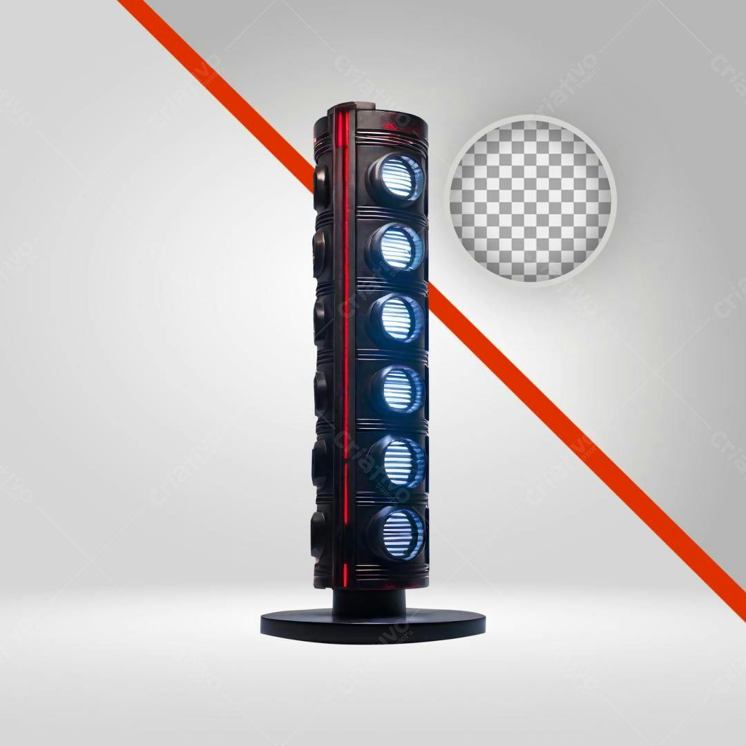 Icone futurista PNG com fundo transparente