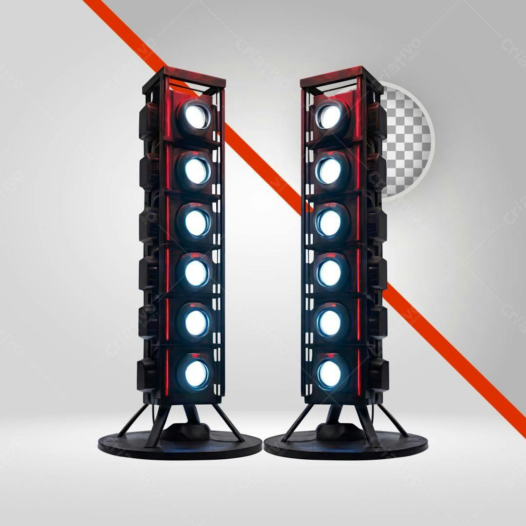 Icone Luzes de Palco PNG com fundo transparente